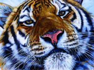 John Banovich: Tigers in the Snow Note Cards