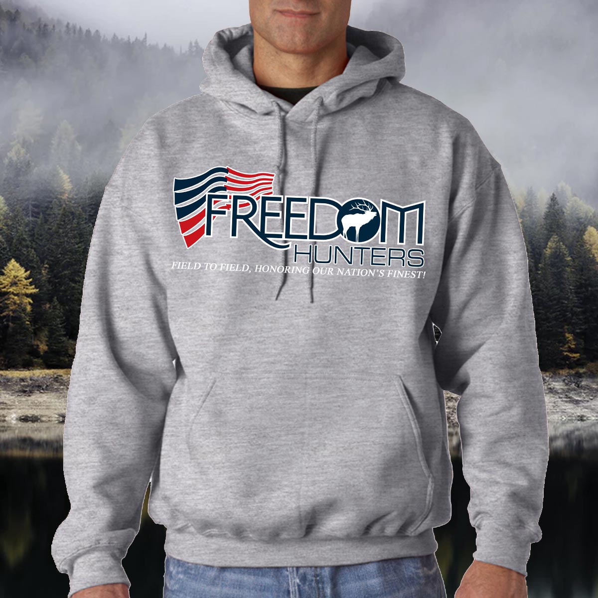 Freedom Hunters Original Logo Hoodie