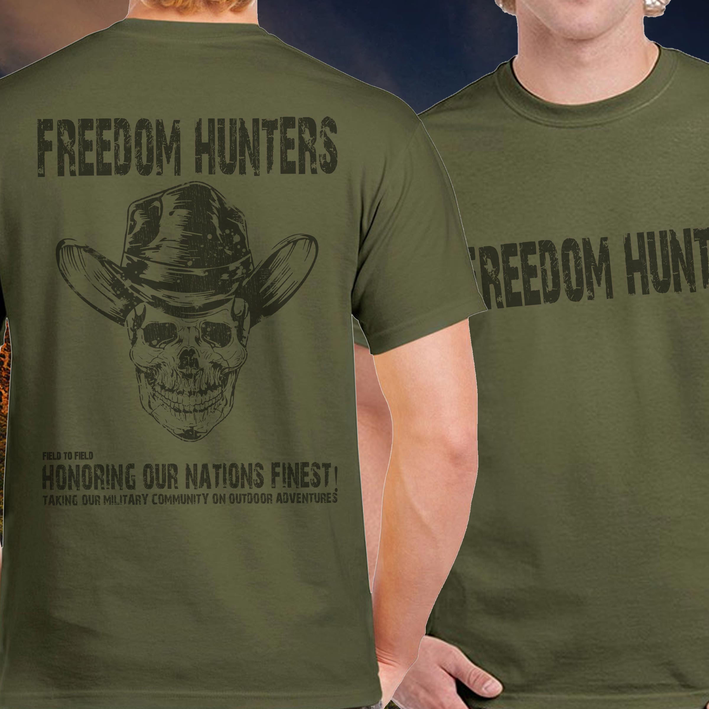 Freedom Hunters Mission Skull/Hat